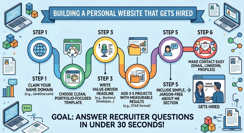 Building a Personal Website That Actually Gets Job Seekers Hired