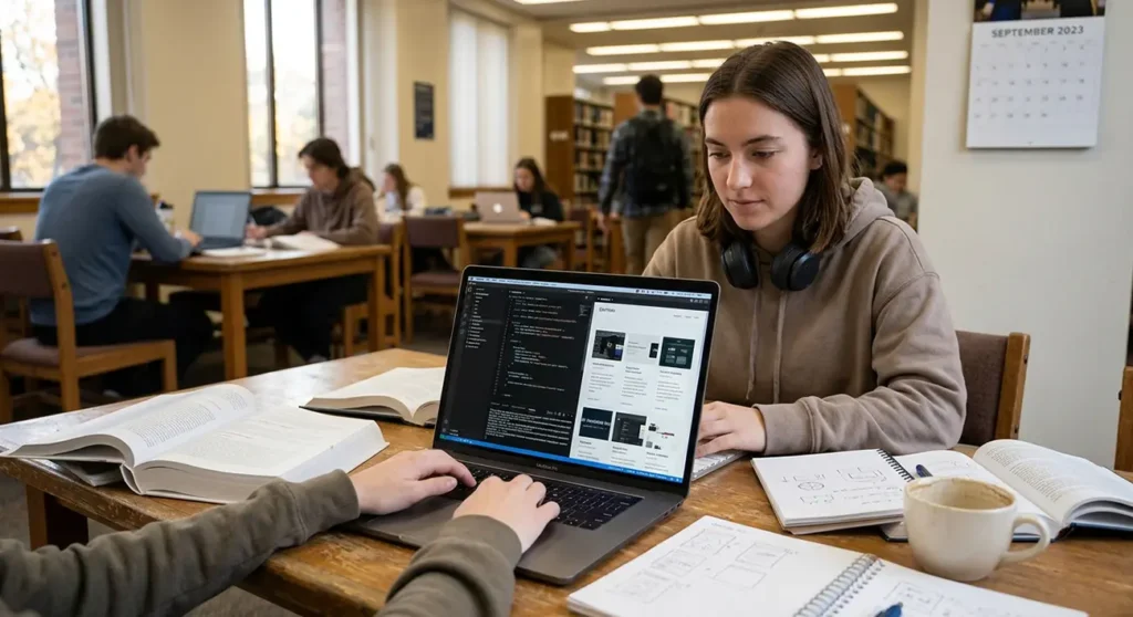 When During College Is the Right Time to Build a Portfolio Website